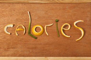 Calories concept clipart