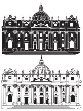 St. Peter's Basilica, Vatican clipart