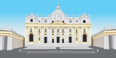 St. Peter's Basilica, Vatican clipart