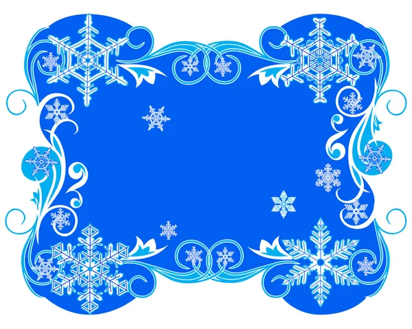 Зимний фон — стоковый вектор