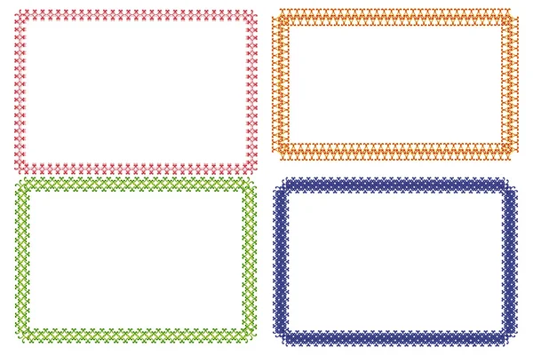 stock vector Decorative frames set