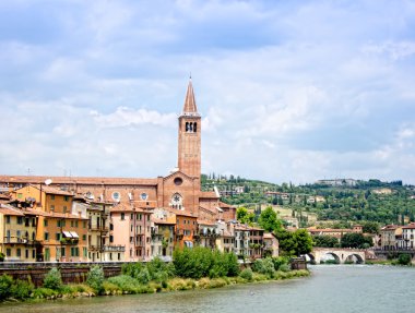 İtalyan cityscape. Verona