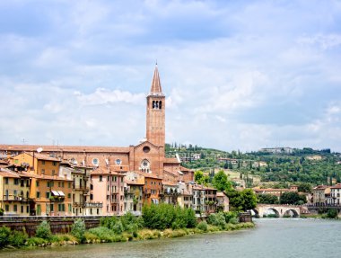 Italian Cityscape. Verona clipart