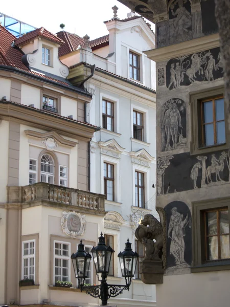 Architektura starej Pragi — Zdjęcie stockowe