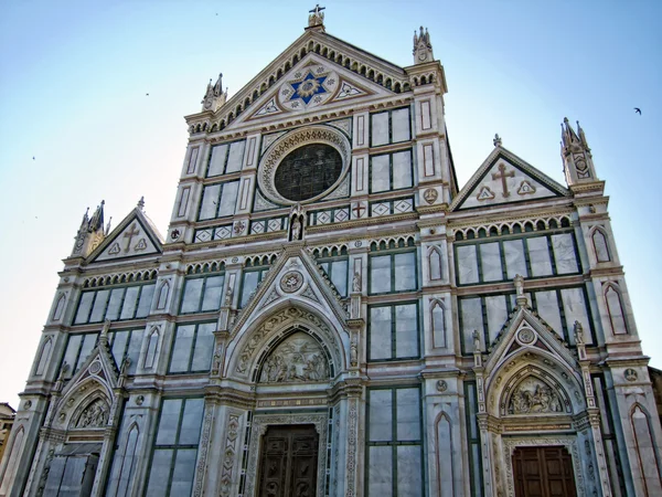 Basilica of Santa Croce, Florence — Stock Photo, Image