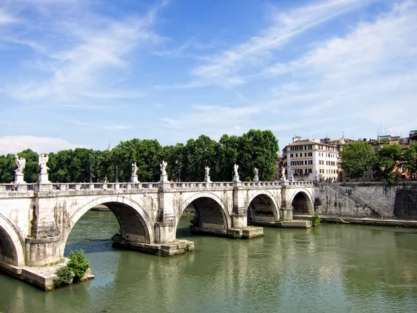 Ponte Sant Angelo Roma, Italie — Photo