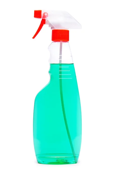 Spray fles geïsoleerd op wit — Stockfoto