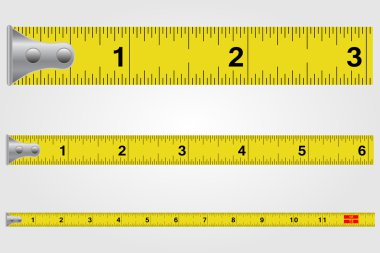 Tape Measure Illustration clipart