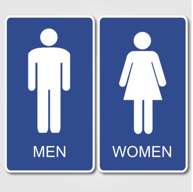 Restroom Sign clipart