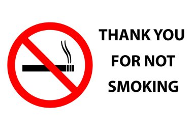 Sigara işareti illüstrasyonu yok
