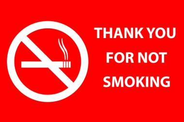 Sigara işareti illüstrasyonu yok