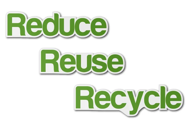Αυτοκόλλητα ανακύκλωσης — Διανυσματικό Αρχείο