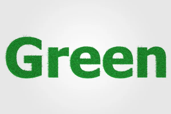 Grüne Abbildung — Stockvektor