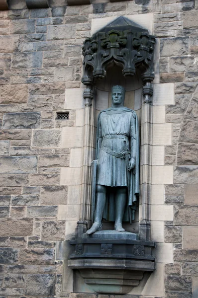 Stock image DETAIL ON EDINBURGH CASTLE