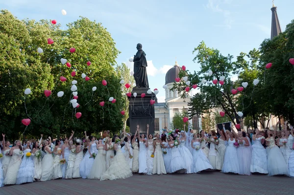 stock image Annual event “ First Bride Parade”