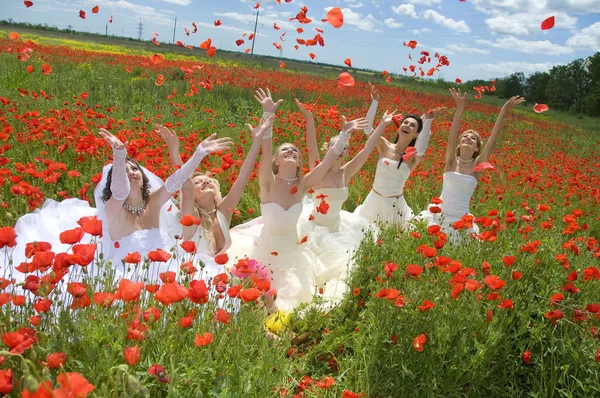 Annual event “ Bride Parade” — Stock Photo, Image