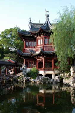 Yu Garden in Shanghai clipart