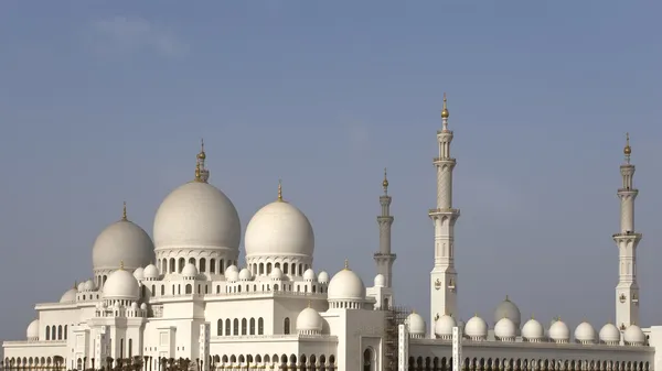 Grande mosquée à Abu Dhabi Images De Stock Libres De Droits
