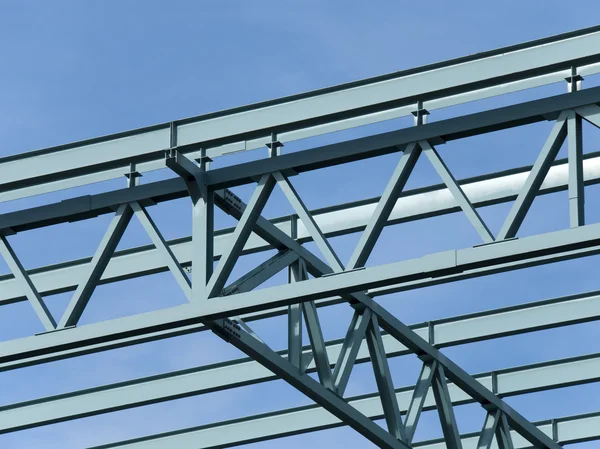 Steel Construction Frame — Stock Photo, Image