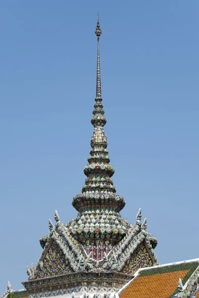 Tradycyjny tajski dach detal — Zdjęcie stockowe