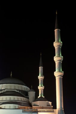 Kocatepe Camii, gece