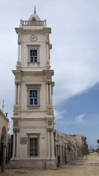 Återuppbyggnad av klocktornet — Stockfoto