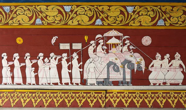 Прикраси з Священна реліквія храму зуба Стокова Картинка
