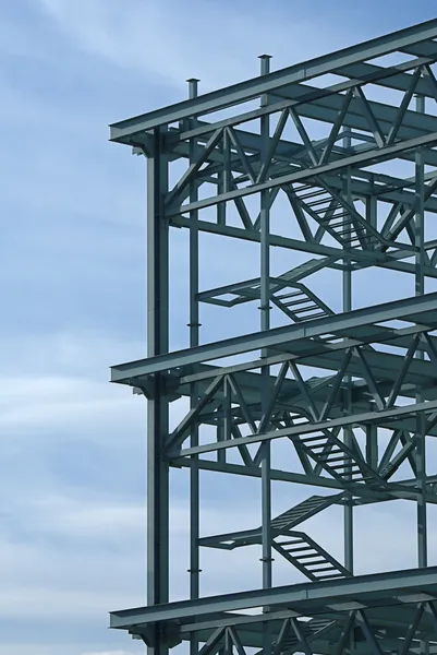 Çelik yapı çerçeve — Stok fotoğraf