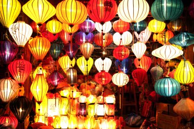 Asian Silk Lanterns clipart