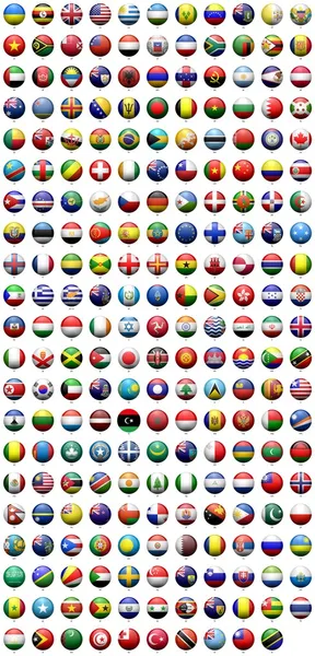 Round the flags — Stock Photo, Image