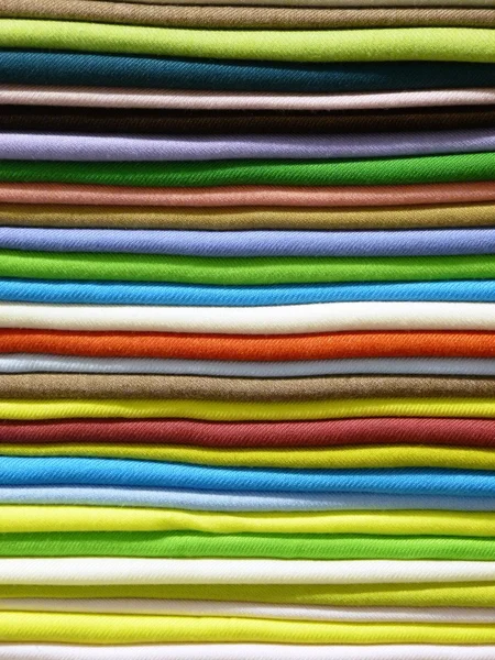 Color fabrics — Stock Photo, Image