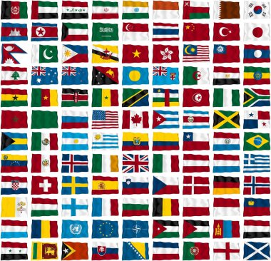 bazı dünya bayrakları