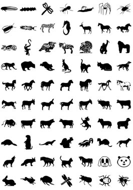 Icon animals clipart