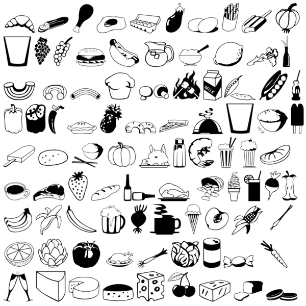 Ikona żywności — Zdjęcie stockowe