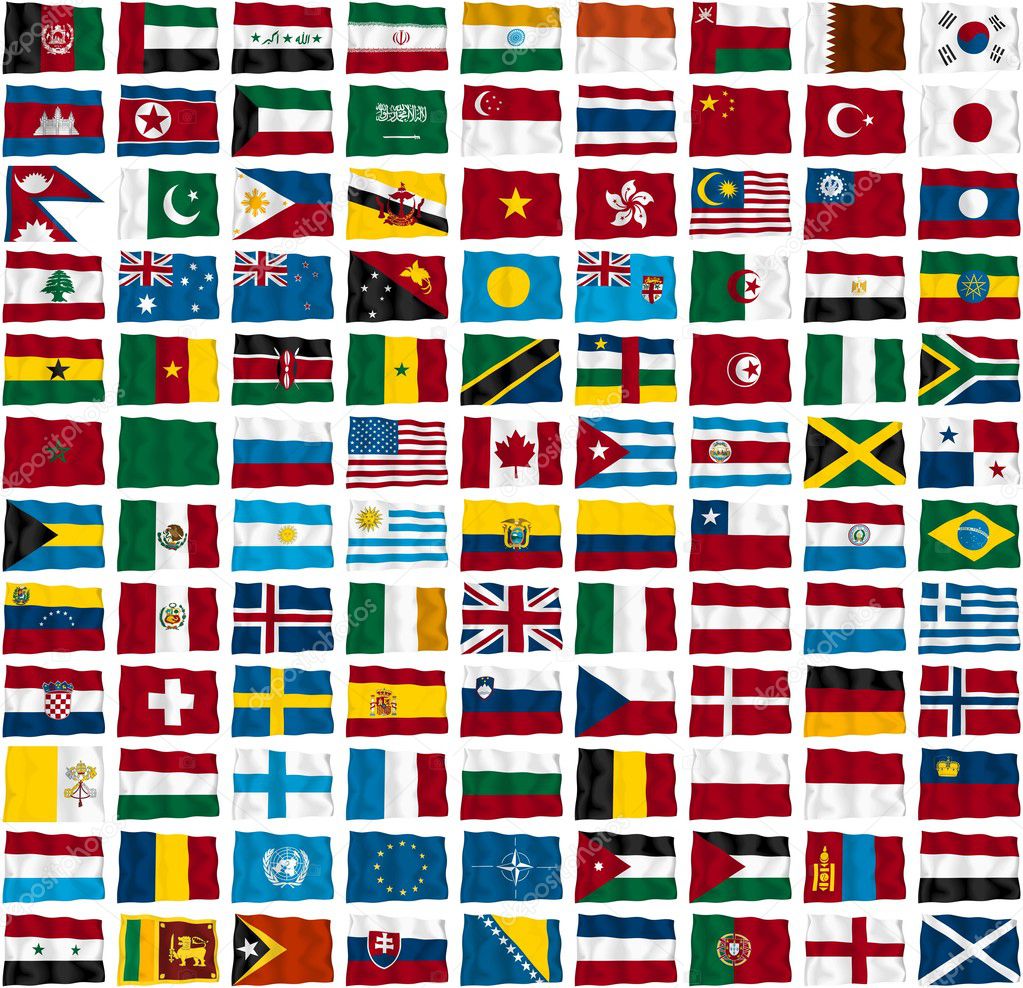Some world flags