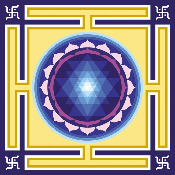 Shri Yantra — Image vectorielle