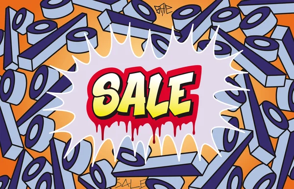 Sale Graffiti — Stock Vector