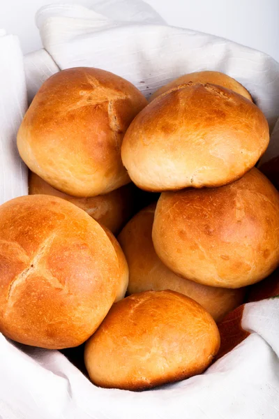Francuski chleb na śniadanie — Zdjęcie stockowe