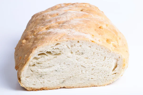 Pan blanco de pan casero — Foto de Stock