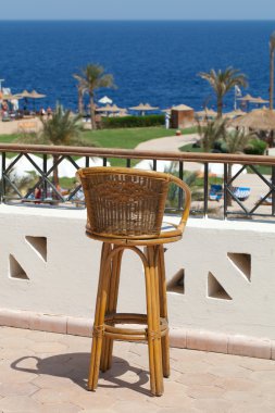 Deniz sahilinde huzur