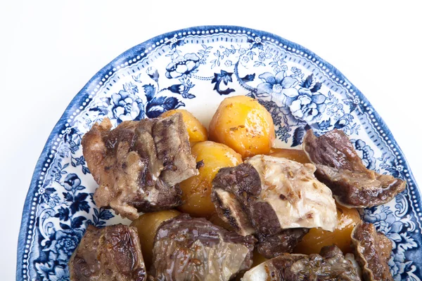 Національна страва узбецької м'яса — стокове фото