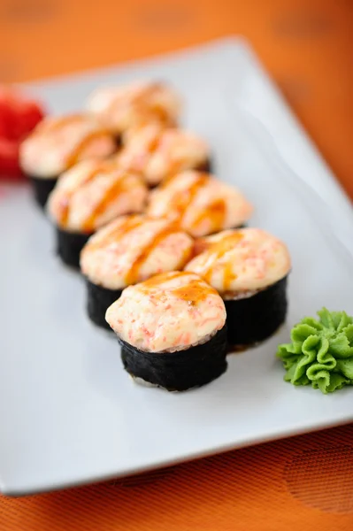 Sushi panas — Stok Foto
