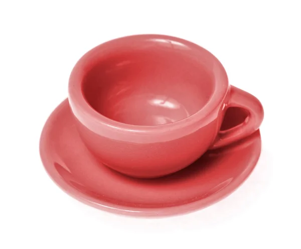 Mug with saucer — Stock Photo, Image