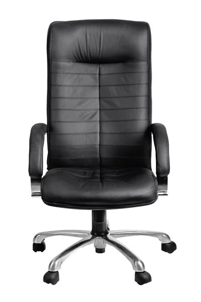 オフィス黒肘掛け椅子 — ストック写真