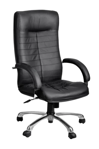 オフィス黒肘掛け椅子 — ストック写真