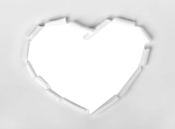 心脏的形状符号 — 图库照片