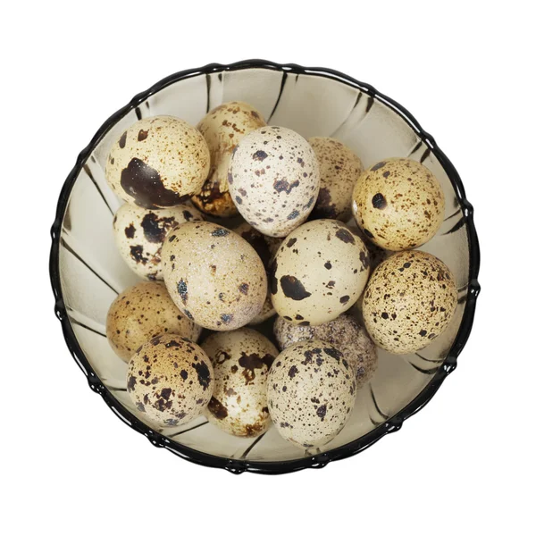 Яйца в тарелке — стоковое фото