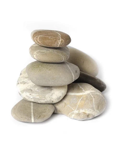 stock image Several stones isolated