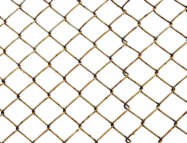 Old lattice isolated on white — Stock Photo, Image