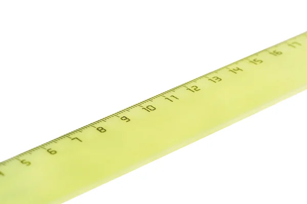 Yellow ruler — Stock Photo, Image